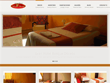 Tablet Screenshot of granhotelbosquedorado.com